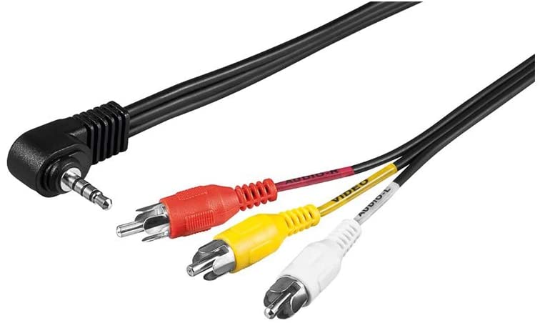 Cable 3RCA Macho - Jack 4C Macho 3,5mm